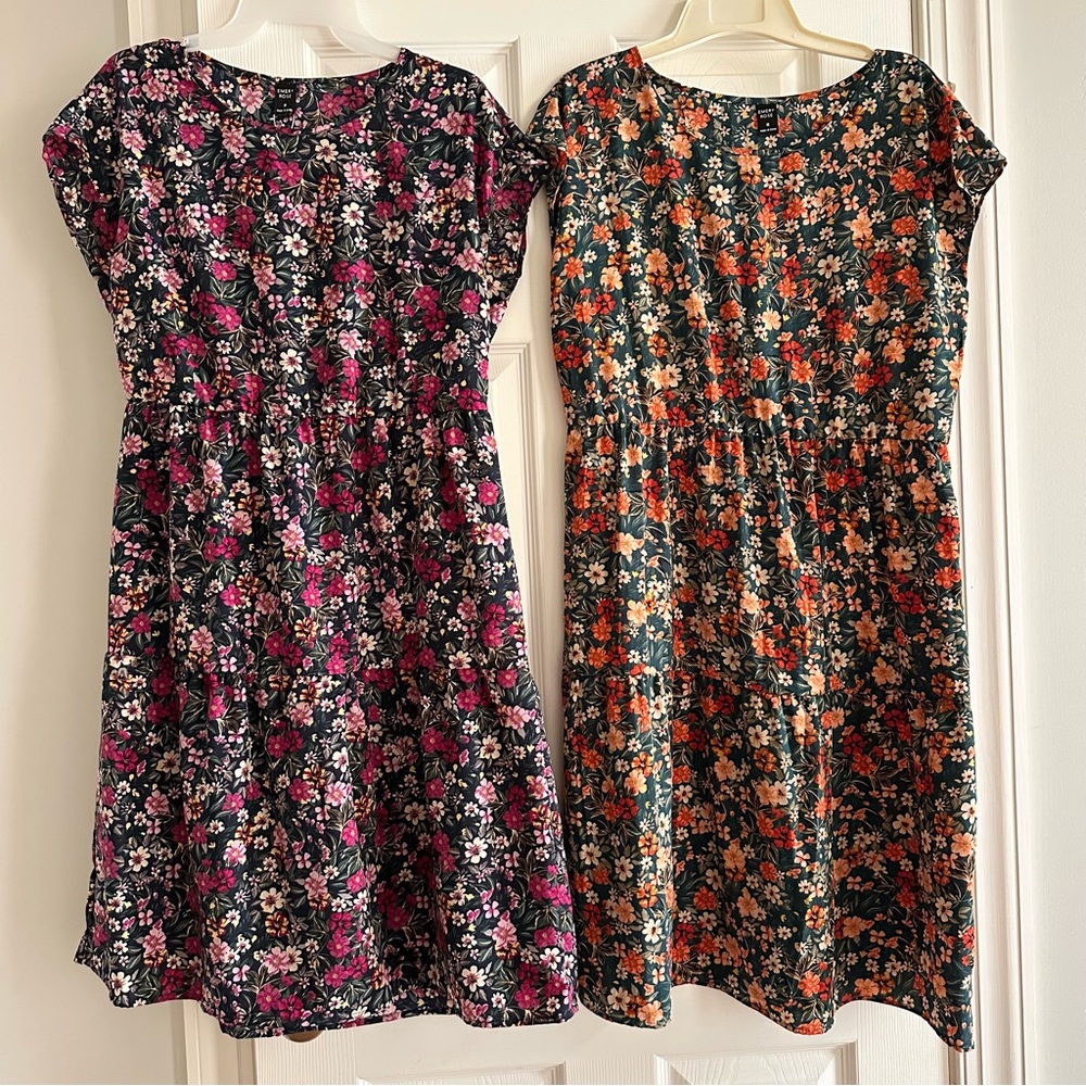 Emery Rose floral dresses, size medium